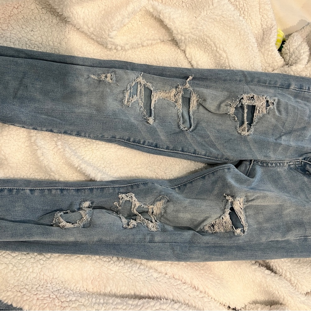 American Eagle Outfitters Light Blue Denim